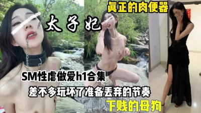 SM性虐做爱合集！母狗太子妃各种露脸调教差不多丢【狠货高科技看简阶】